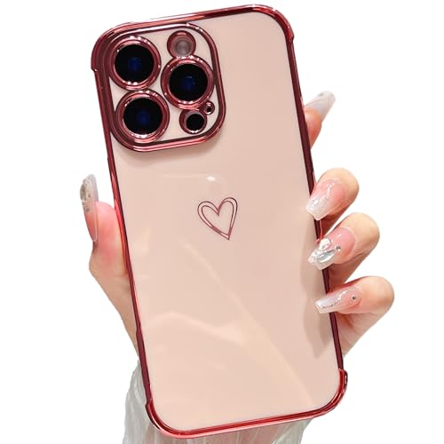 Amazon.co.jp: ZTOFERA iPhone 16 Pro 用 ハートケース iPhone 16 Pro