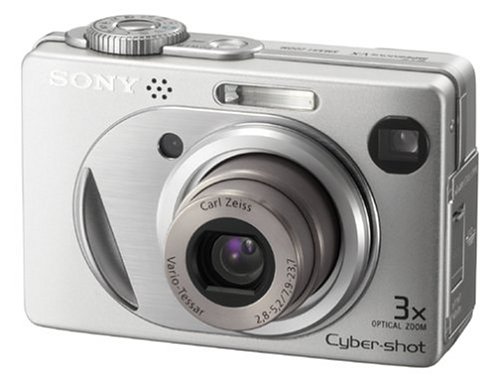 Amazon.com : Sony Cybershot DSCW1 5MP Digital Camera with 3x