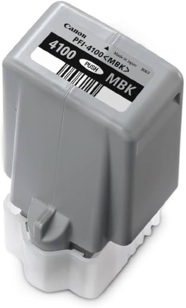 Amazon.co.jp: Canon キヤノン 純正 インクタンク PFI-4100 MBK マット