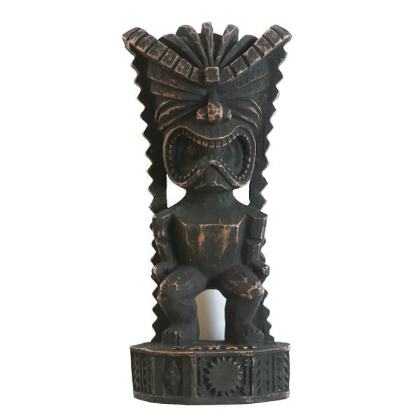 Amazon.co.jp: ハワイ ティキ TIKI 金運 守り神 人形 幸運 GOOD OF