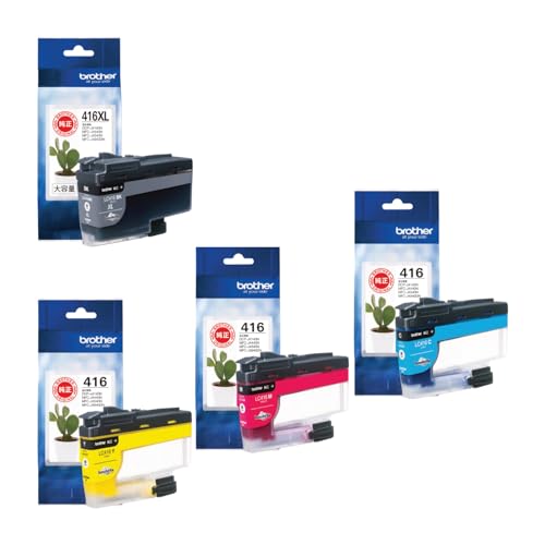 Amazon | 【純正品 4色セット】 ブラザー インクカートリッジ LC-416XL