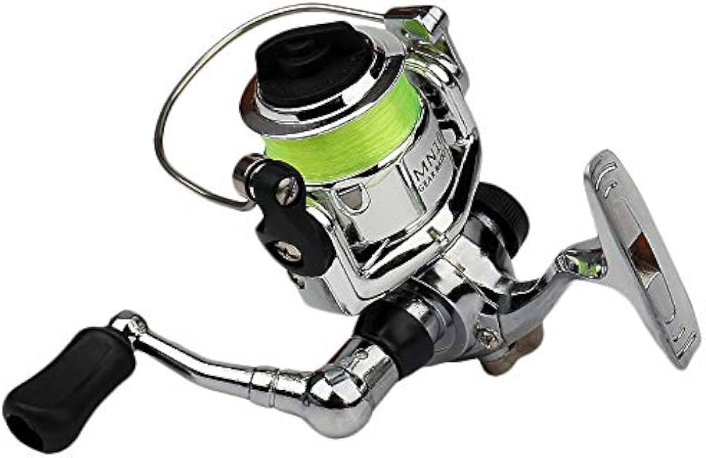 Amazon | ミニ100ポケットのスピニング釣り用リール、フィッシング