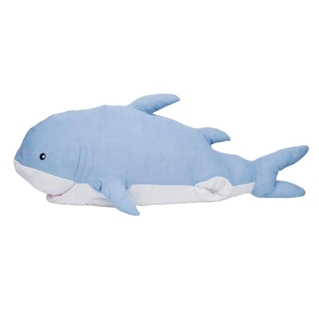 Amazon.co.jp: からだごとひんやり サメクッション ラージ サメ超巨大