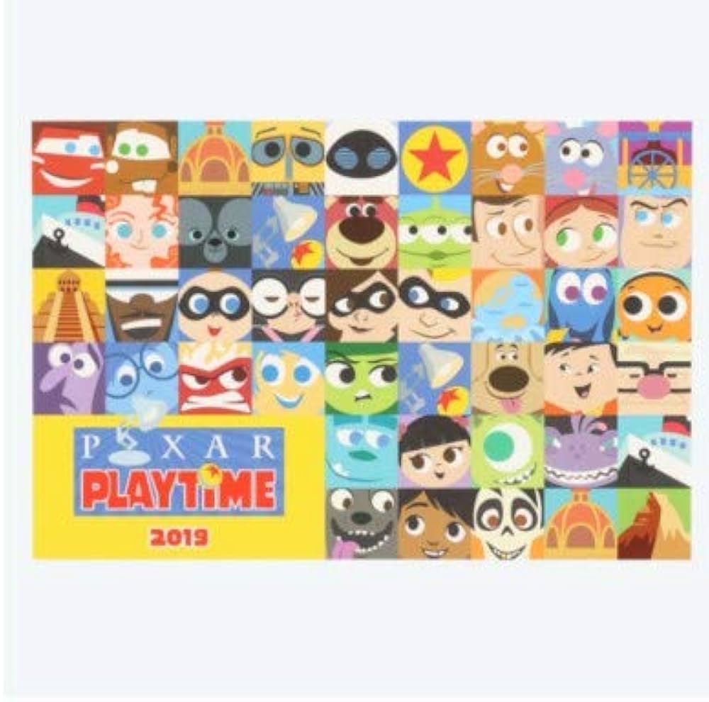 Amazon.co.jp: ピクサープレイタイム 2019 ポストカード 35