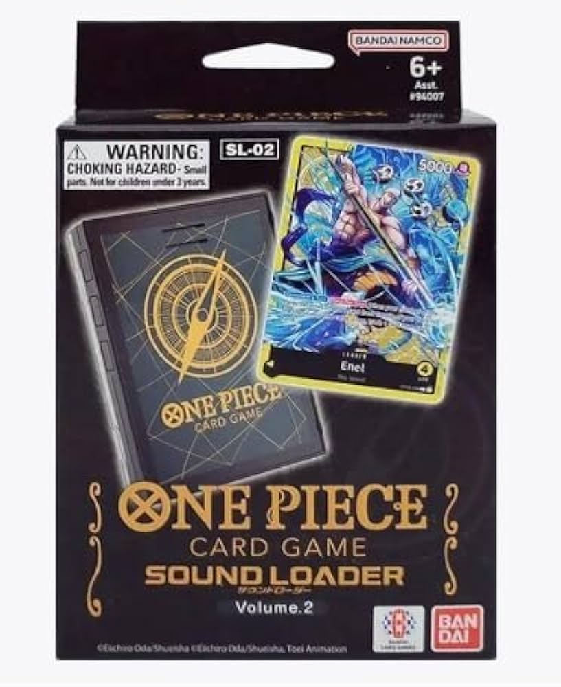 Amazon.com: BANDAI 2024 One Piece TCG Card Game: Sound Loader Case