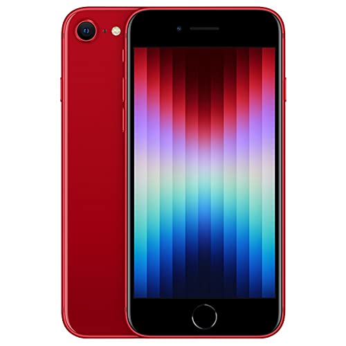 Amazon.com: Apple iPhone SE 3rd Gen, 64GB, RED - T-Mobile (Renewed