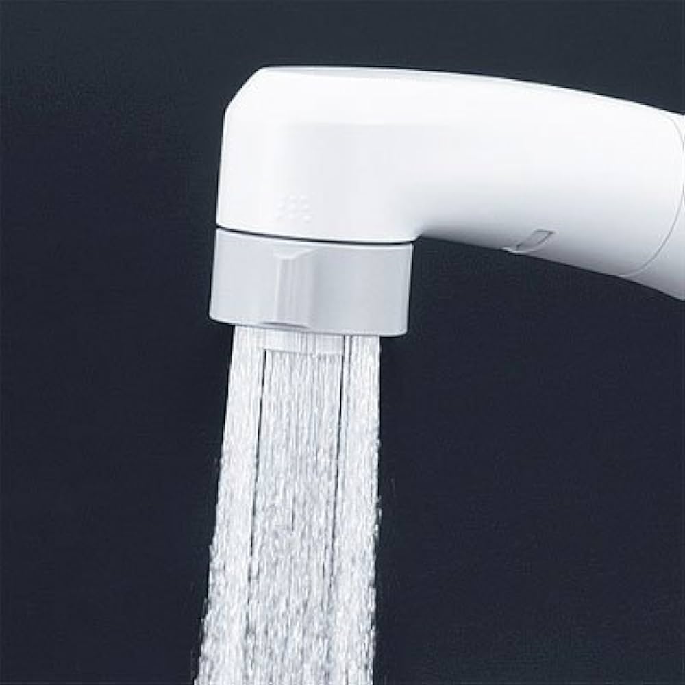 Amazon | 【KM8007】同等品KM8017TK 洗面用シングルレバーシャワーKVK