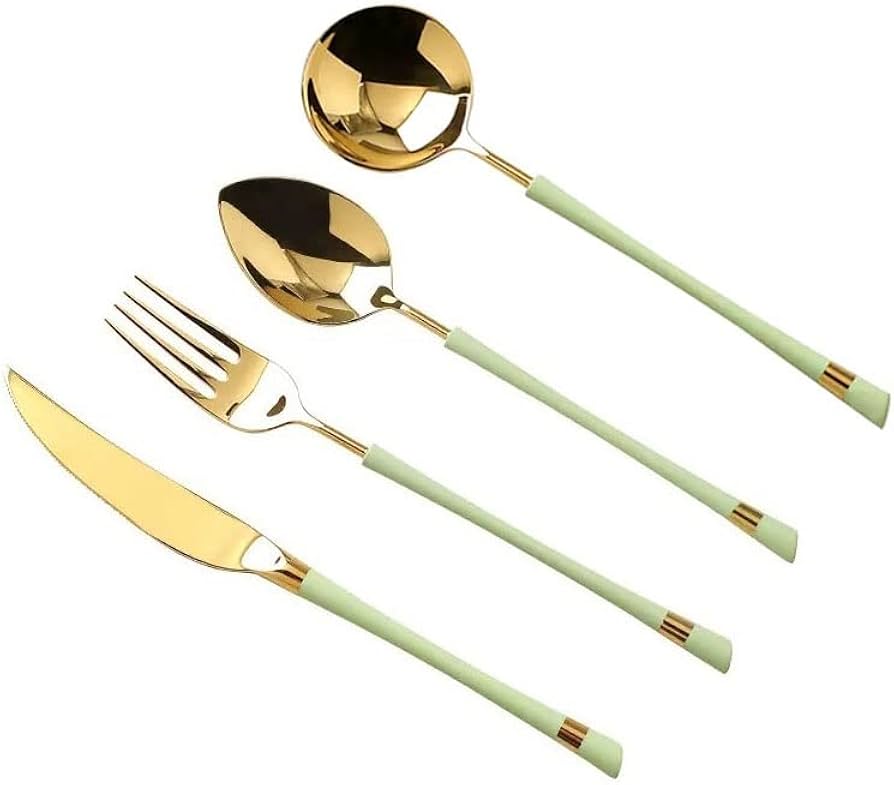 Amazon｜スプーン 304ステンレス 洋食器 ステーキ道具 ナイフ フォーク