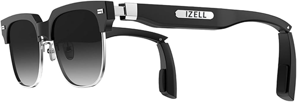 Amazon.co.jp: 骨伝導メガネ 骨伝導スマートグラス 集音機能付き 集音