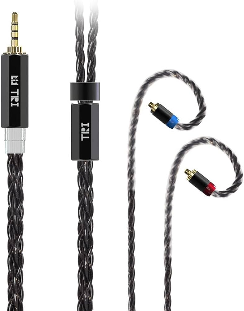 Amazon | TRI Onyx 「オニキス」 リケーブル イヤホンケーブル 6芯6N単