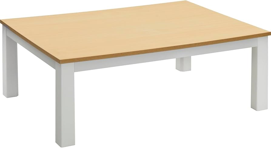 Amazon | [山善] こたつ テーブル 長方形 幅105cm×奥行75cm
