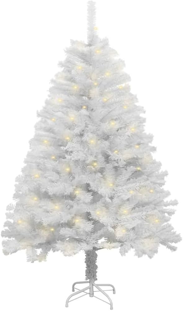 Amazon | クリスマスツリー ホワイト 150cm christmas tree LEDライト