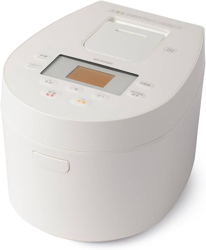 炊飯器・餅つき機 IRIS RC-PD30-W WHITE Amazon | アイリスオーヤマ