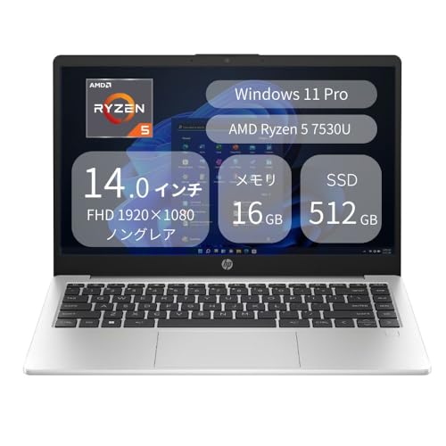 Amazon.co.jp: HP ノートパソコン 245 G10 AH0W0PA#ABJ (14型 フルHD