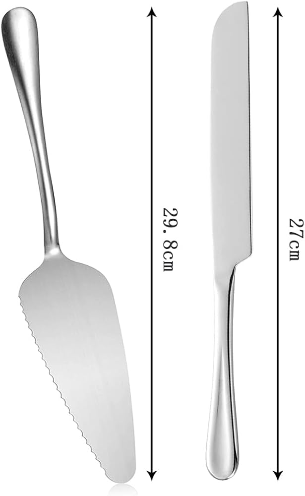 Amazon | 2点セットケーキナイフ ケーキサーバー食品グレードの