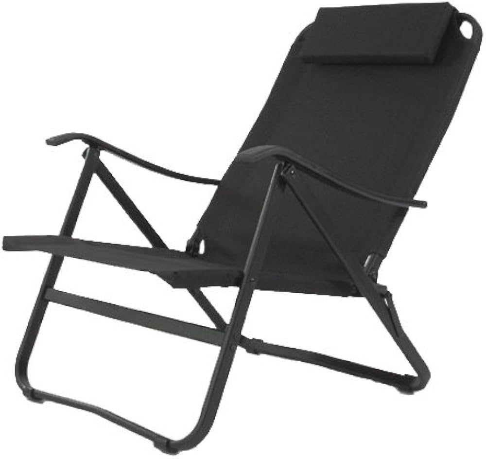 Amazon.co.jp: onway オンウェー ローチェア OW-61-BLK 折りたたみ