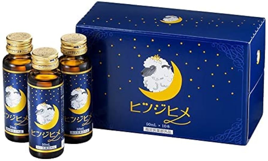 Amazon | 睡眠サポートドリンク ヒツジヒメ 50ml × 10本入り （薬用