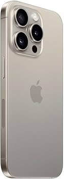 Amazon.com: Apple iPhone 15 Pro Max, 256GB, Natural Titanium