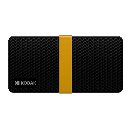 Amazon | Kodak ポータブルSSD X200 1TB USB-C 3.1 Gen 2 (10Gbps