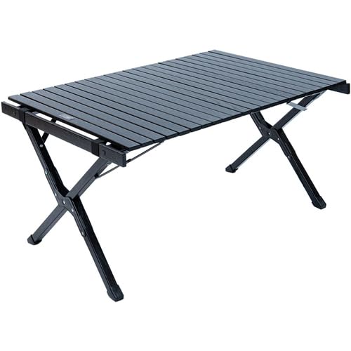 Amazon | [ANOBA] ブラック エディション ウッドロールトップテーブル