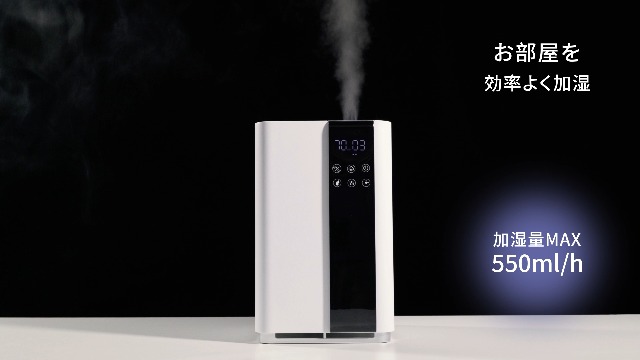 Amazon.co.jp: 【2025新登場・AIスマート】 加湿器 大容量 5L 知能恒湿