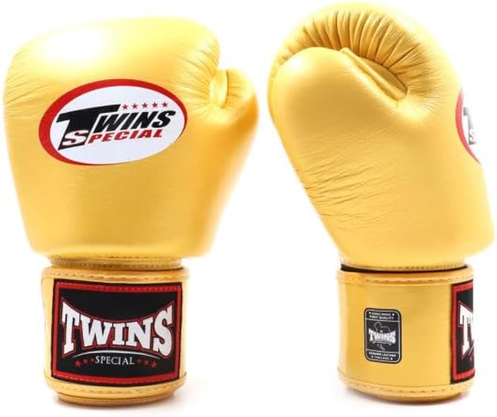 Amazon.co.jp: Twins ボクシンググローブ 本革製 レザー (ゴールド