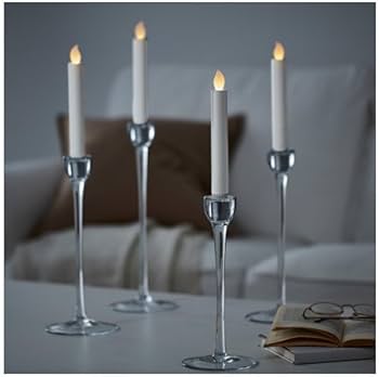 Amazon | IKEA（イケア）STOPEN LED キャンドル 4本セット | Glaskelon