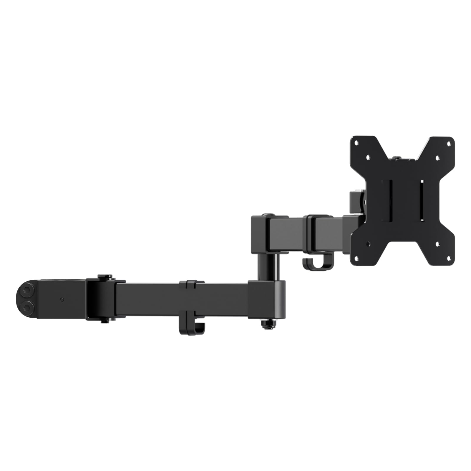 Amazon.co.jp: Bracwiser 支柱取付け シングルモニターアーム