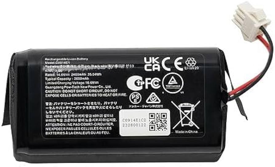 Amazon.co.jp: Eufy RoboVac 交換用バッテリー (11Sシリーズ / 15C