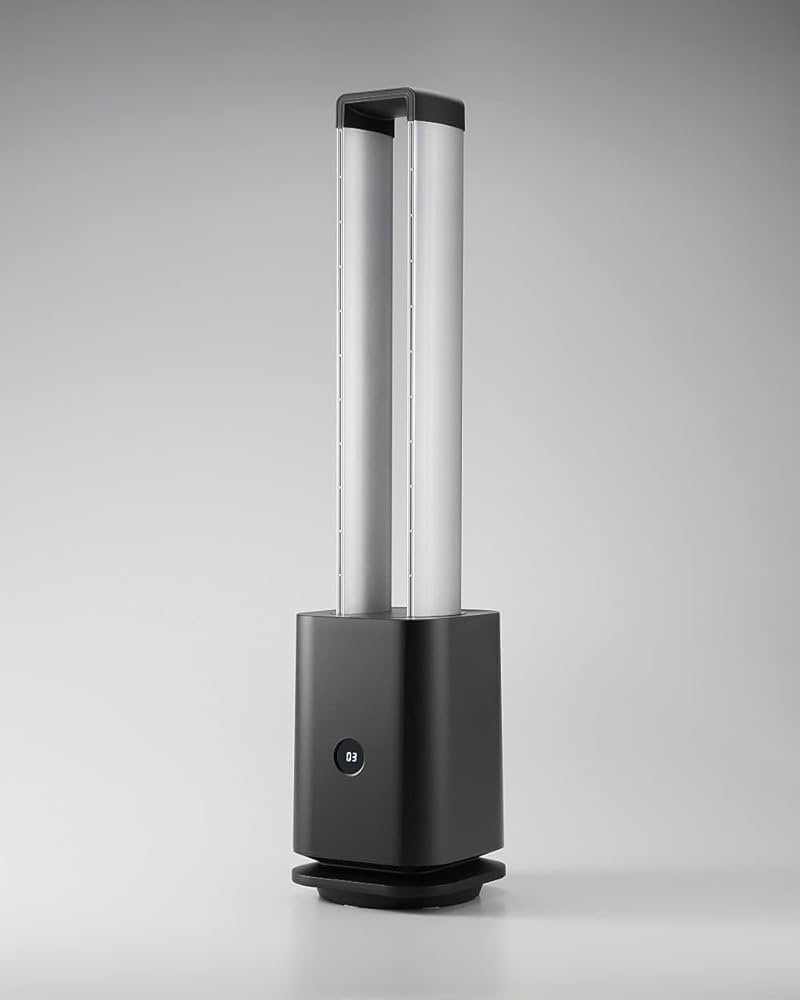 Amazon | 空気清浄機能付 ツインエアーサーキュレーター… (黒, 通常