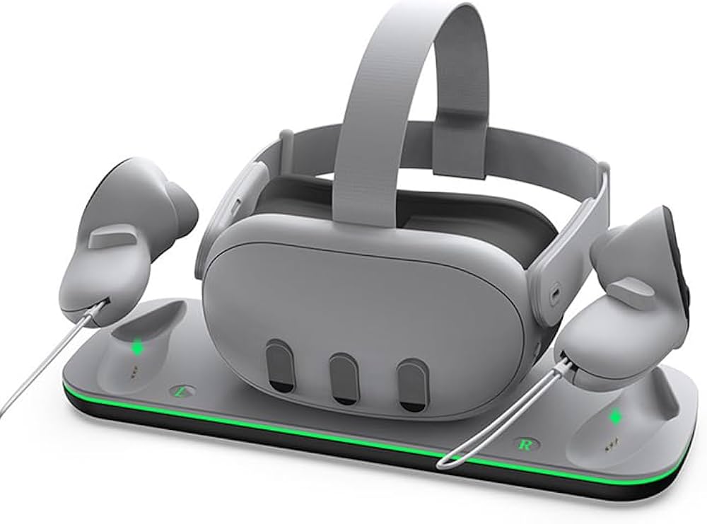 Amazon.co.jp: Meta Quest 3 用充電ドック 充電ドック可動式充電ドック
