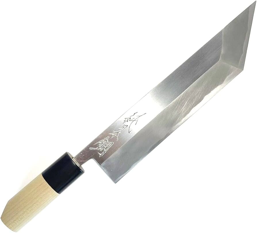 Amazon | 日本製 かね惣 鰻裂き包丁 鋼 霞 水牛柄 7寸（210mm） 本家