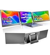 Amazon.co.jp: 合金製 デュアルモニター 14インチ モバイルトリプル