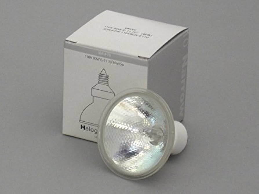 Amazon | ユニティ ハロゲン電球 JDR110V80W 径70mm E11 狭角 ダイクロ