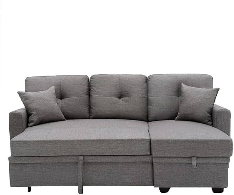 Amazon｜Syuan Kagu ソファー 3人掛け ソファーベッド L型ソファー