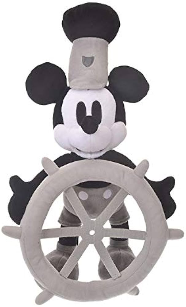Amazon.co.jp: ディズニーストア（公式）ぬいぐるみ(M) ミッキー 蒸気