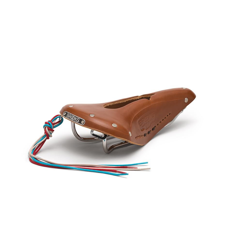Amazon | BROOKS(ブルックス) レザーサドル 穴空け加工を施した伝統の