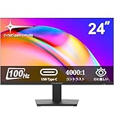 Amazon.co.jp: Minifire モニター24インチ ディスプレイ100Hz FHD