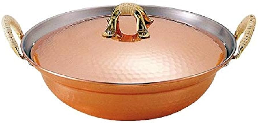 Amazon｜新光堂 和風かこみ鍋 鎚目入れよせ鍋24cm S-1055S 1890g｜寸胴