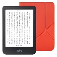 Amazon.co.jp: Kobo Clara BW スリープカバー（カイエンレッド）セット