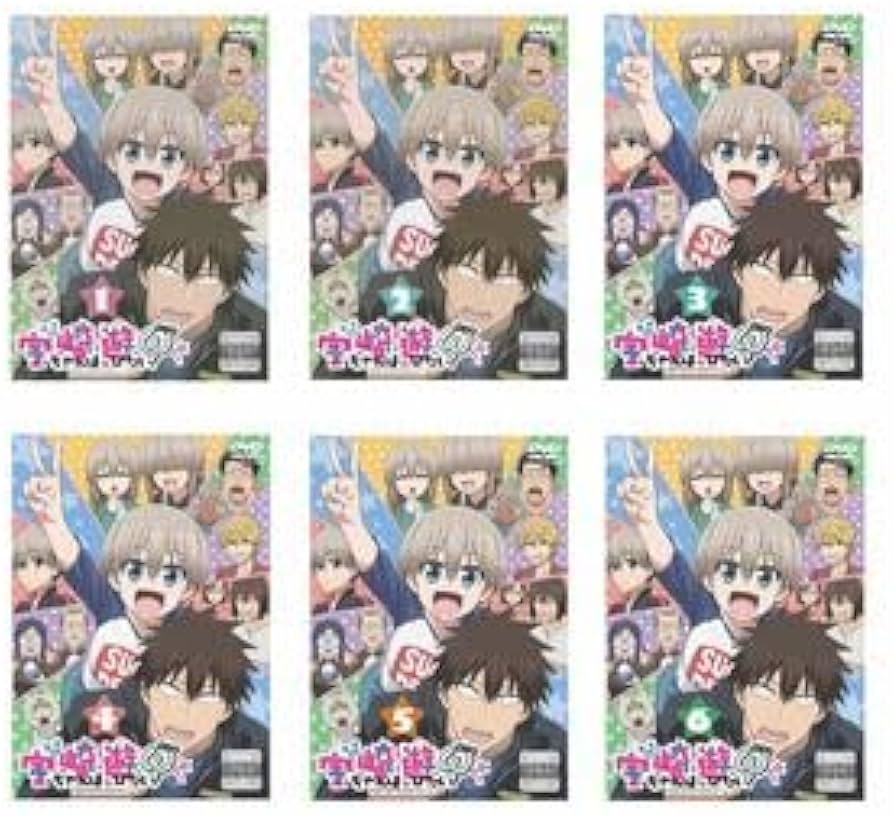 Amazon.co.jp: 全巻 DVD 宇崎ちゃんは遊びたいω（だぶる） 全6巻セット