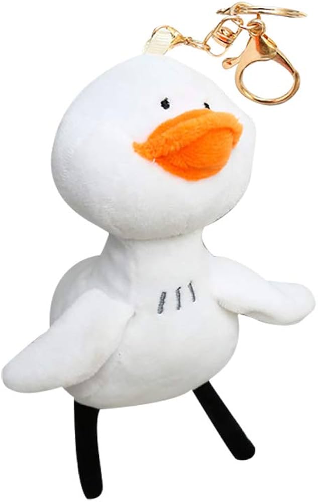 Amazon.co.jp: ダック アヒル ぬいぐるみ 15cm 超可愛い 小さな白い