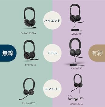 Amazon.co.jp: Jabra ヘッドセット Evolve 65 TE ワイヤレス スタンド