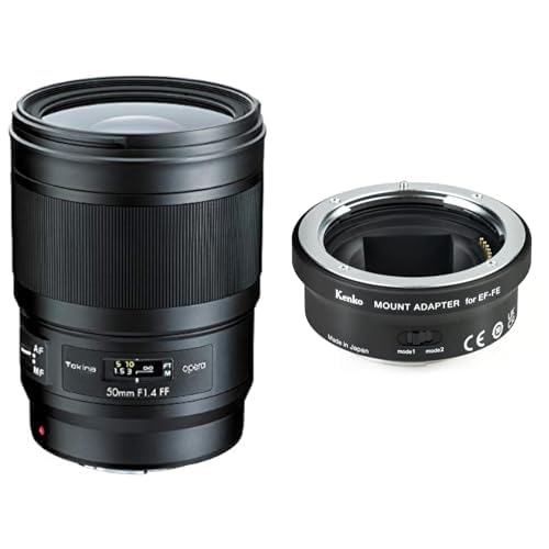 Amazon.co.jp: Tokina 標準単焦点レンズ opera 50mm F1.4 FF キヤノン
