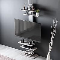 Amazon.co.jp: タンスのゲン テレビスタンド 壁寄せ 32型～65型対応