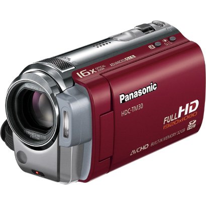 Amazon.co.jp: Panasonic HDC-TM30-R Digital HD Video Camera