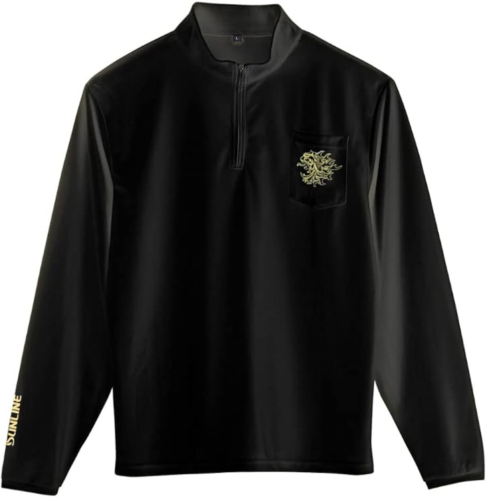 Amazon | サンライン(SUNLINE) 獅子ジップシャツ(長袖) SUW-04203CW