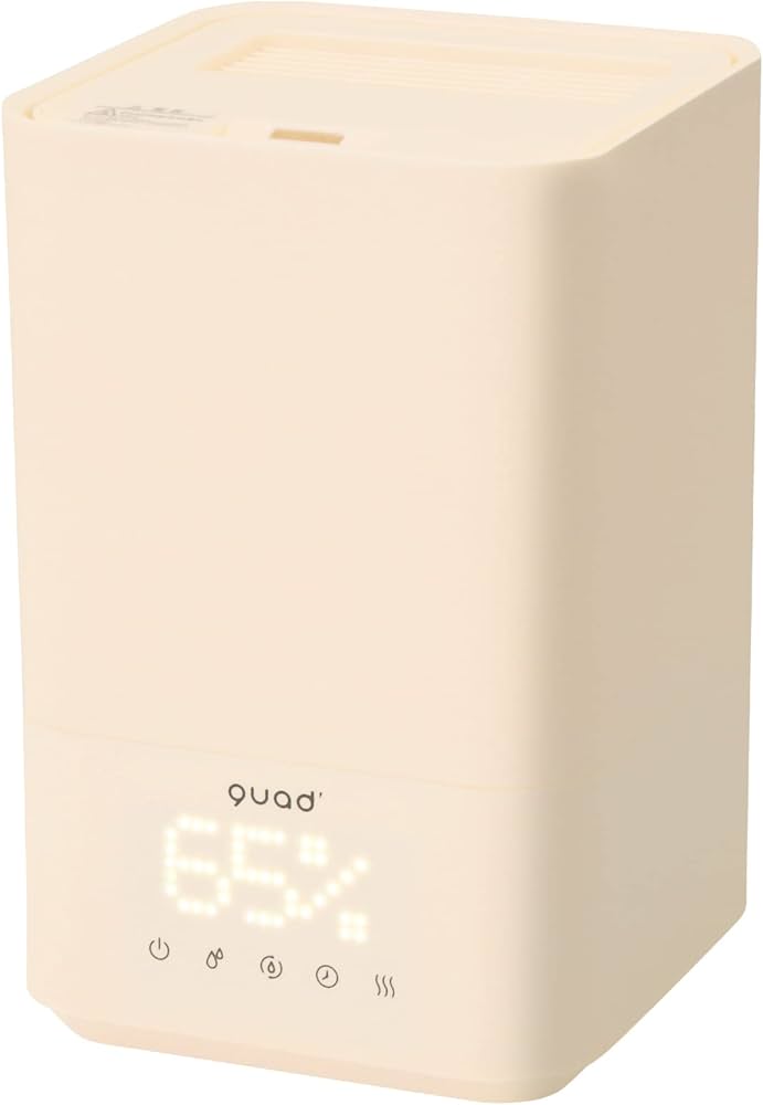 Amazon.co.jp: QUADS 加湿器 卓上 アロマ 大容量 タンク容量 5.0L ～11