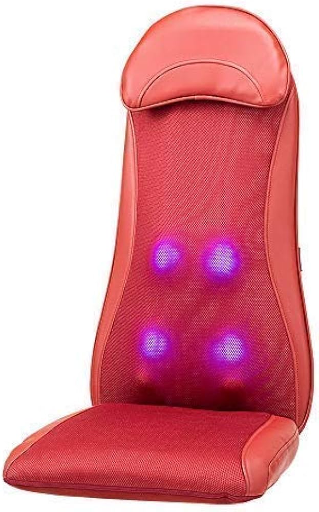 Amazon | ドクターエア 公式ストア 3Dマッサージシート MS-04 レッド
