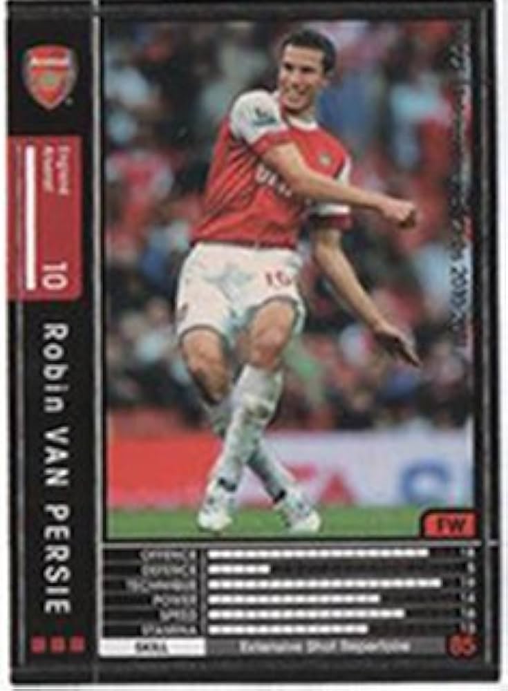 Amazon.co.jp: WCCF/10-11/アーセナル/黒/047/ロビン・ファン